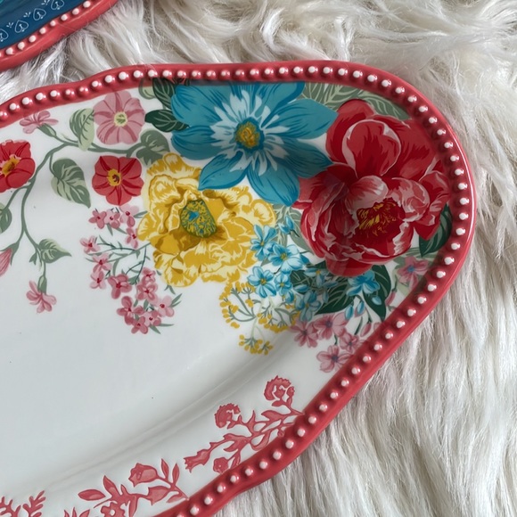The Pioneer Woman Fancy Flourish Platters - Picture 2 of 4